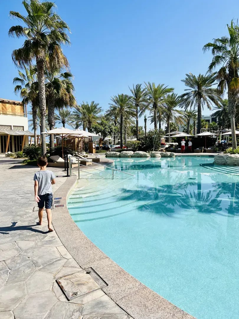 park hyatt abu dhabi saadiyat island orient privatbilder pool kind
