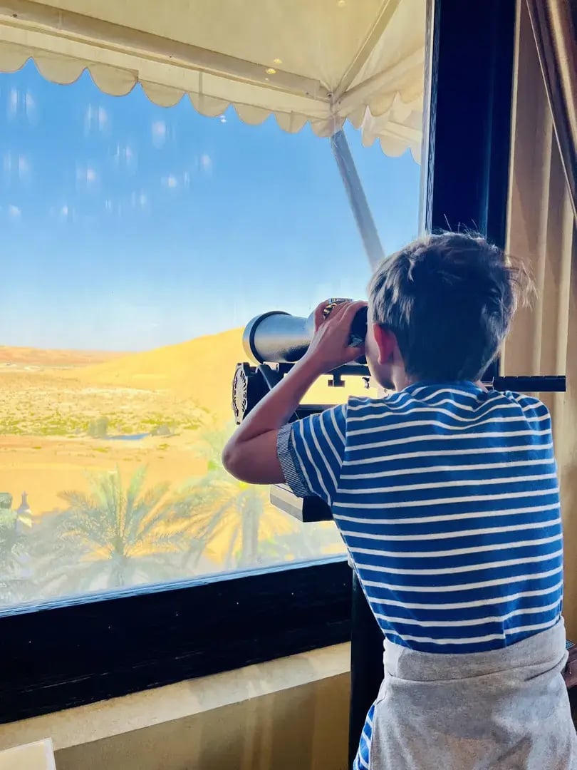 qasr al sarab desert resort by anantara abu dhabi privatbilder fernglas