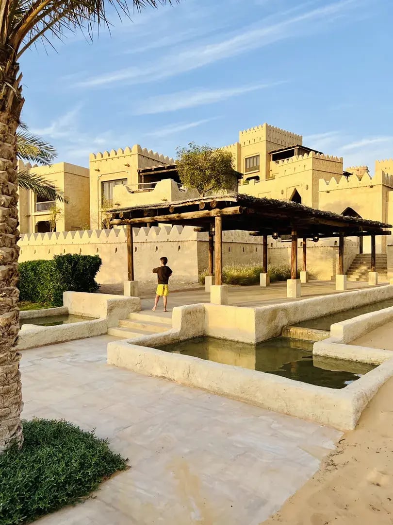 qasr al sarab desert resort by anantara abu dhabi privatbilder hotelanlage