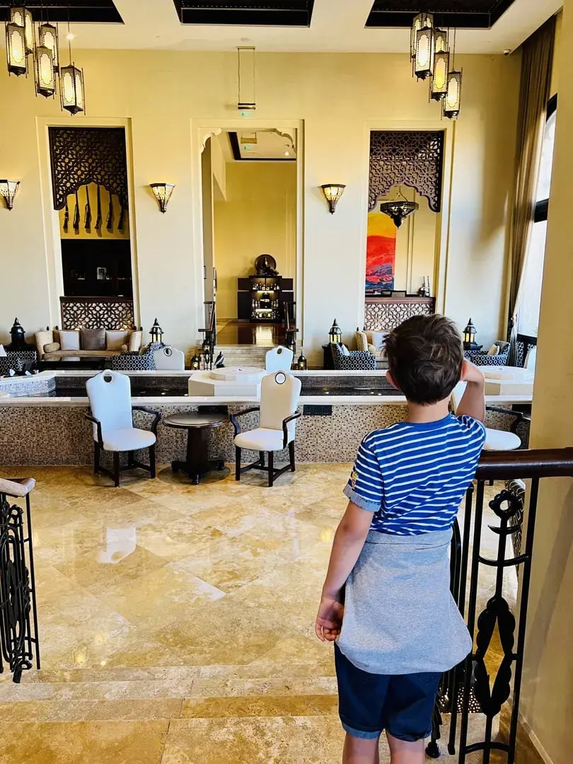 qasr al sarab desert resort by anantara abu dhabi privatbilder lobby