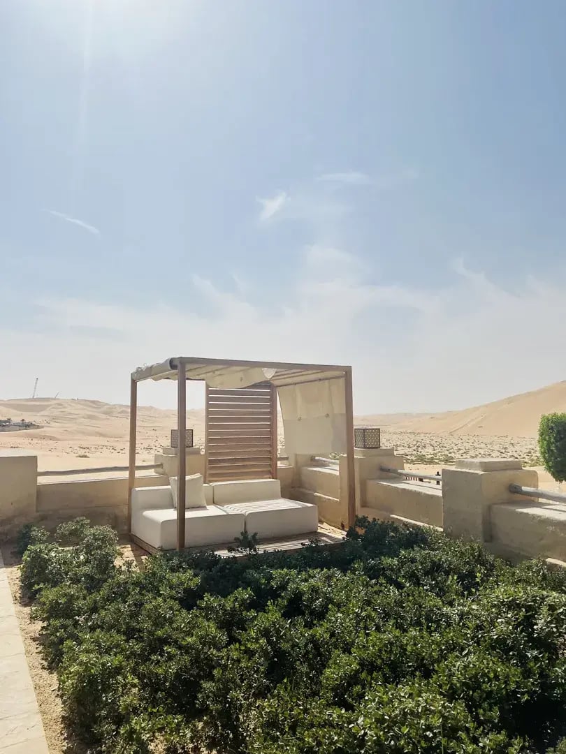 qasr al sarab desert resort by anantara abu dhabi privatbilder lounge