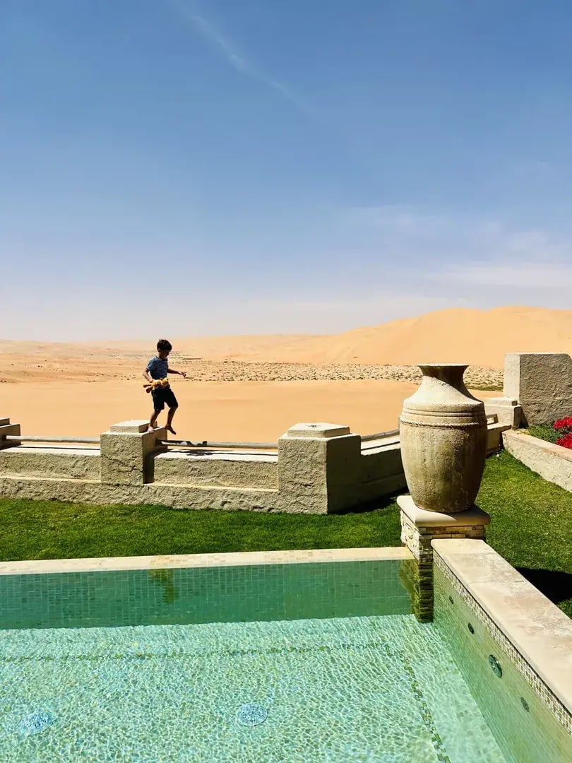 qasr al sarab desert resort by anantara abu dhabi privatbilder pool villa