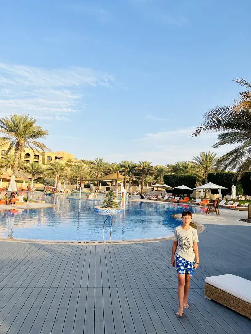 qasr al sarab desert resort by anantara abu dhabi privatbilder pool