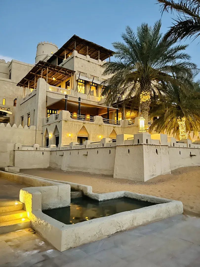 qasr al sarab desert resort by anantara abu dhabi privatbilder wuste hotelansicht