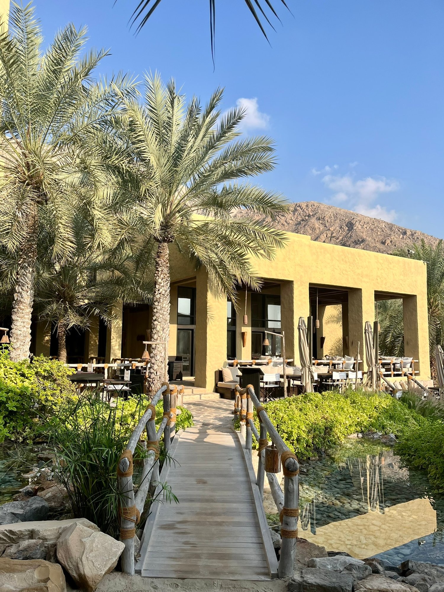 Resortanlage des Zighy Bay