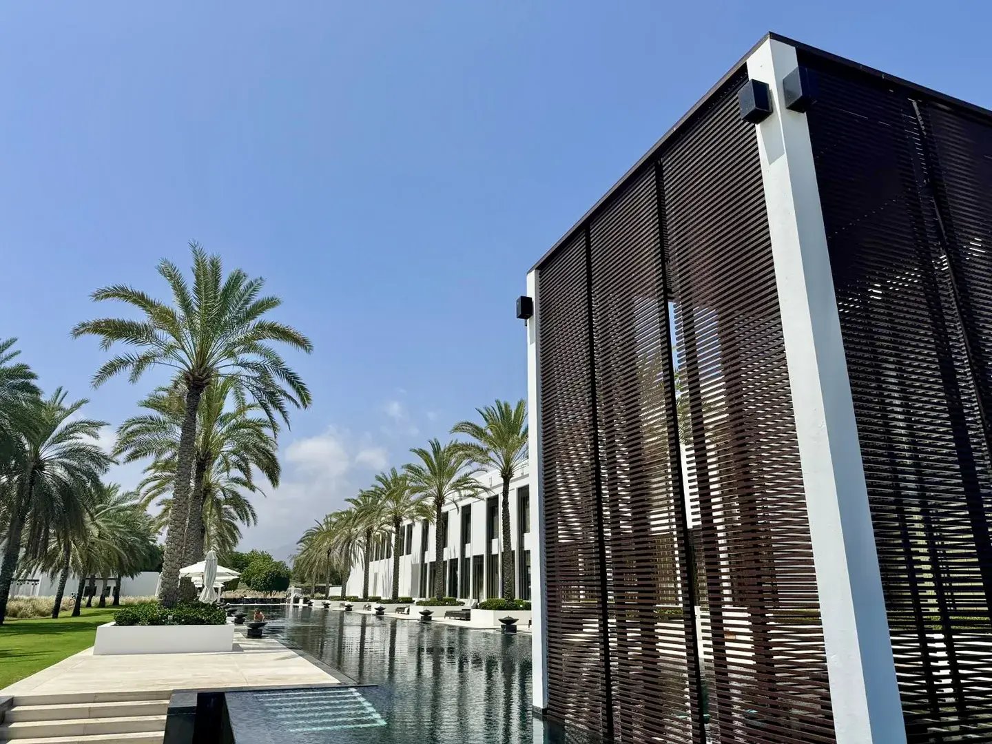 the chedi muscat oman orient the family project privatbilder hotel aussenansicht