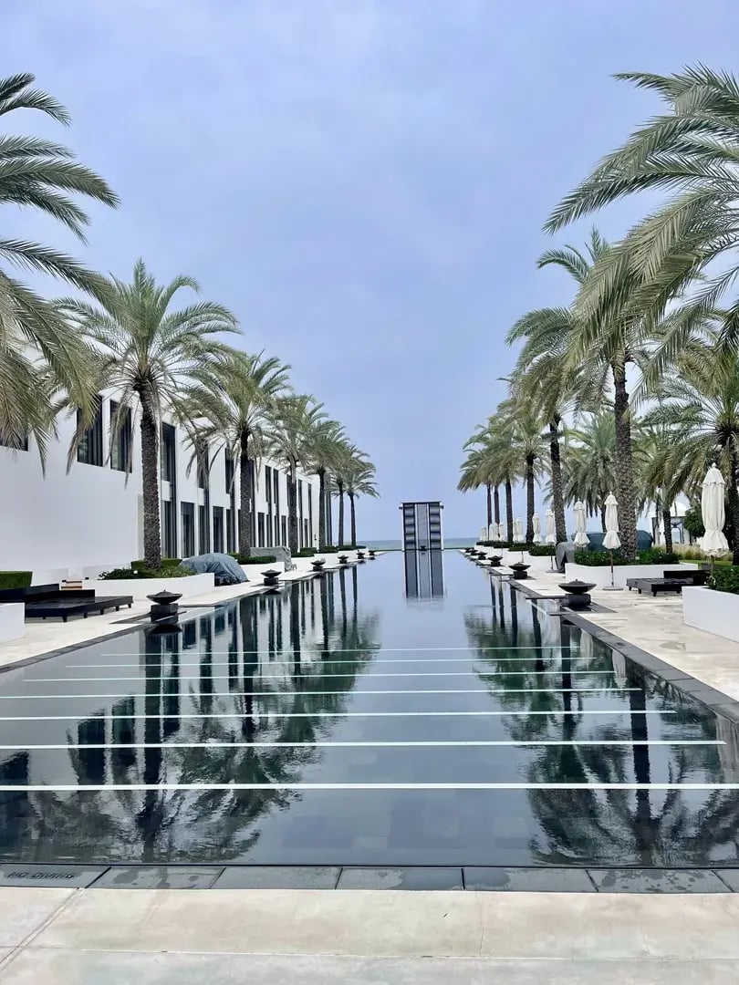 the chedi muscat oman orient the family project privatbilder pool