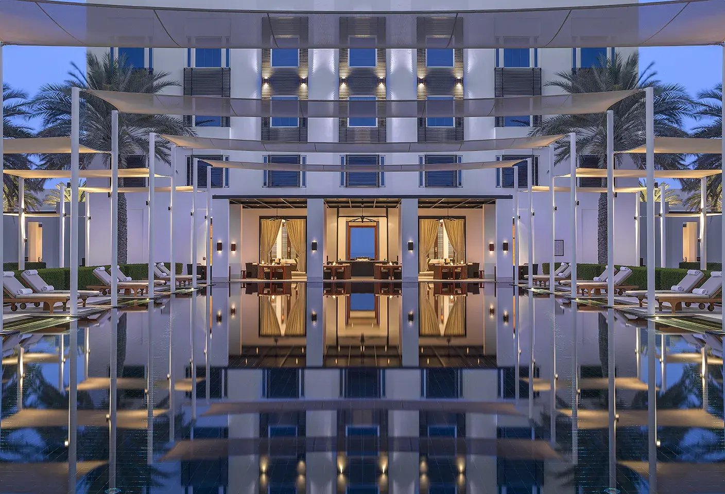 the chedi muscat oman orient pool exklusiv the family project familie kinder reisen