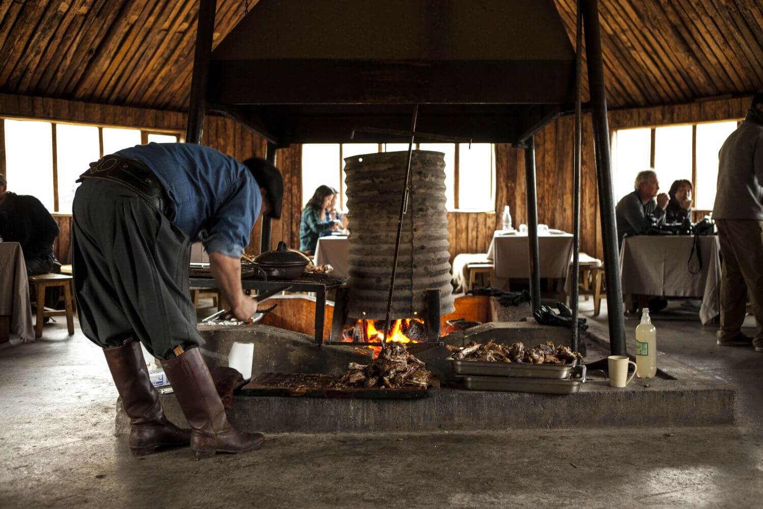 Explora Patagonia Hotel Familienluxusreisen TheFamilyProject Restaurant