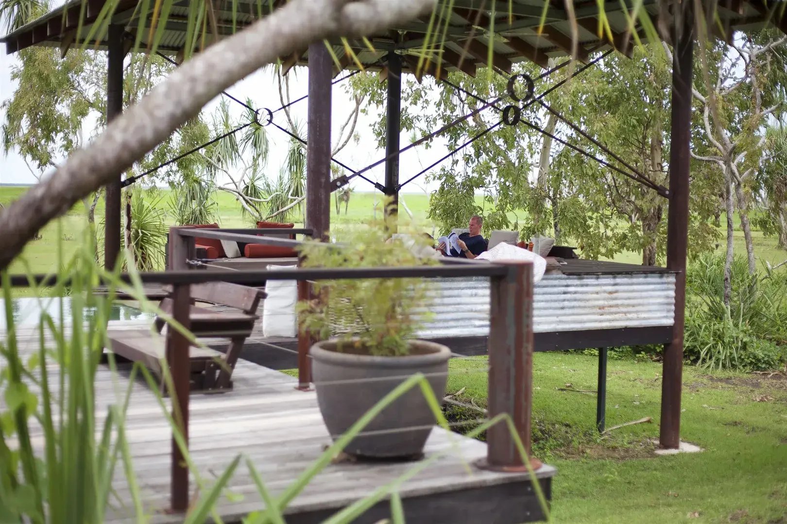 bamurru plains top end australien sudpazifik pool luxus urlaub kinder the family project