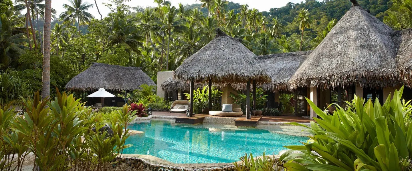 como laucala island sudsee sudpazifik pool luxus urlaub kinder the family project