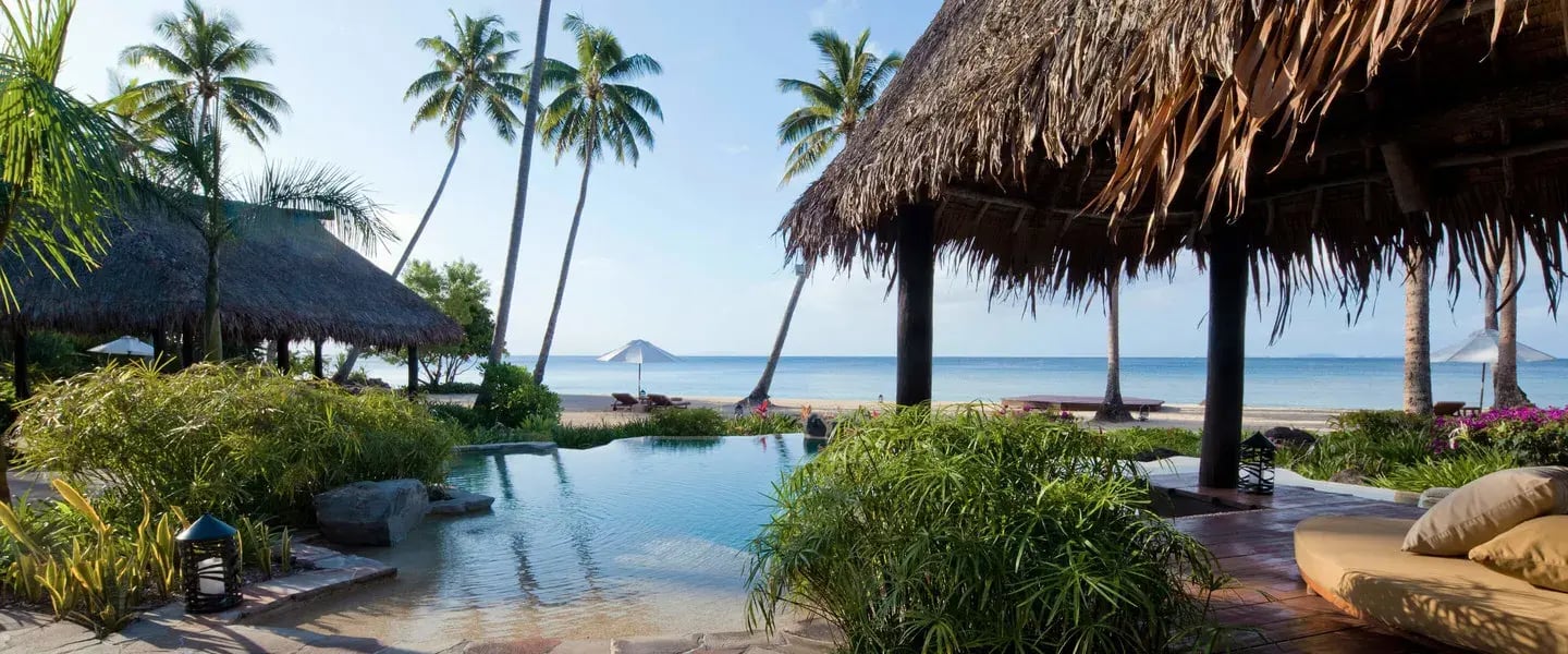 como laucala island sudsee sudpazifik terrasse bad meerblick luxus urlaub kinder the family project