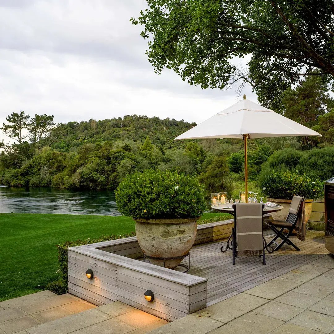 huka lodge taupo neuseeland sudpazifik wohnbeispiel luxus urlaub kinder the family project