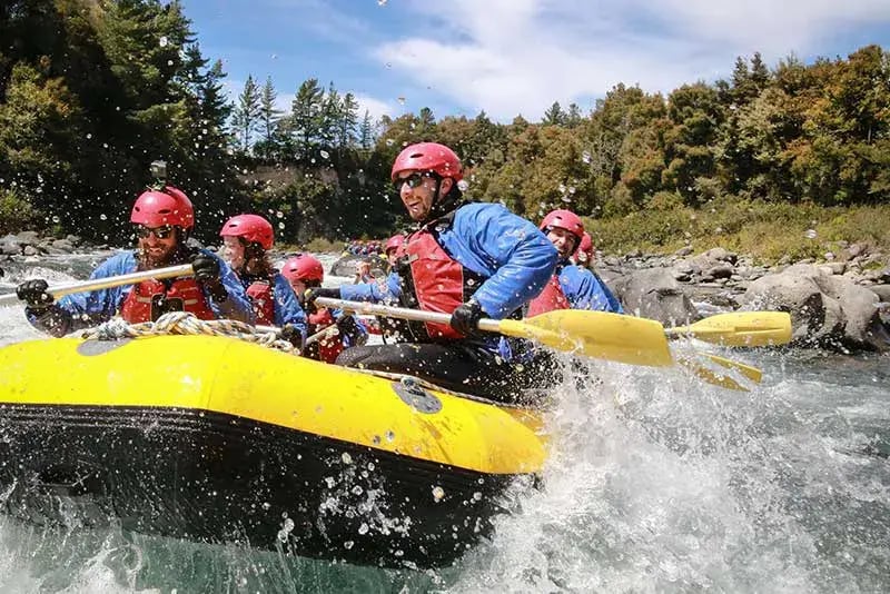 huka lodge rafting