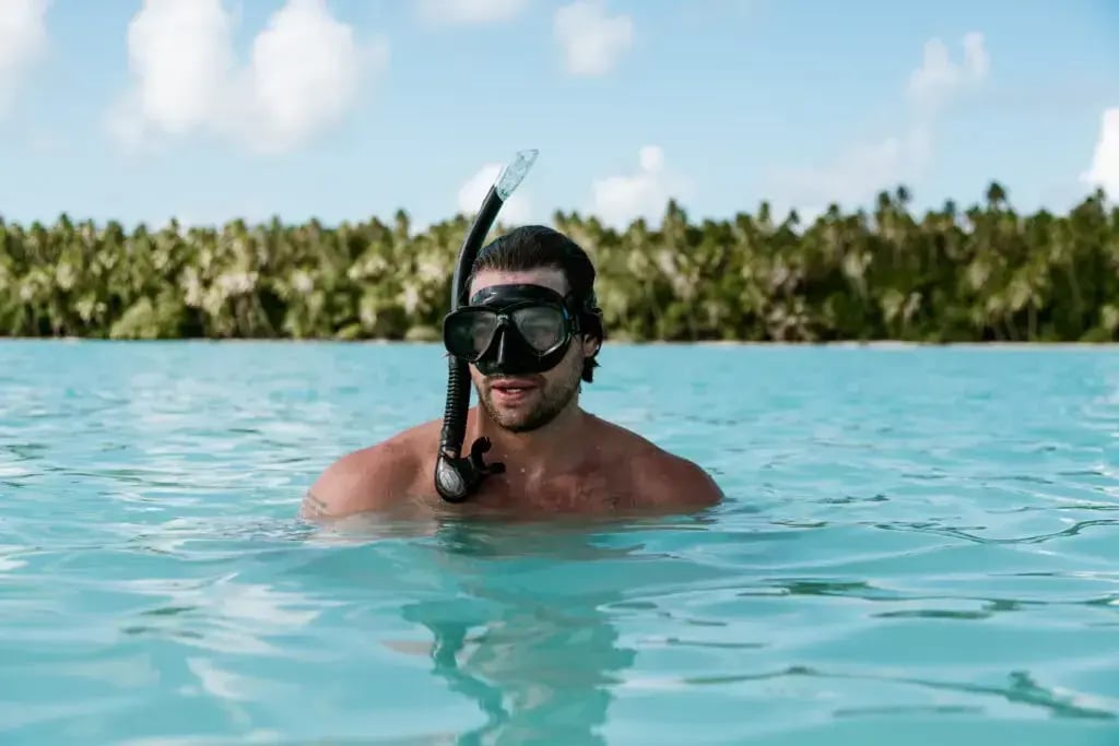 the brando snorkling