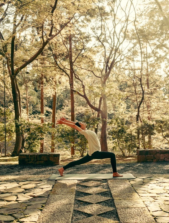 Yoga im Freien