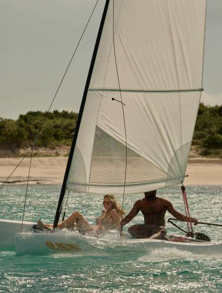 amanyara activities hobie cat