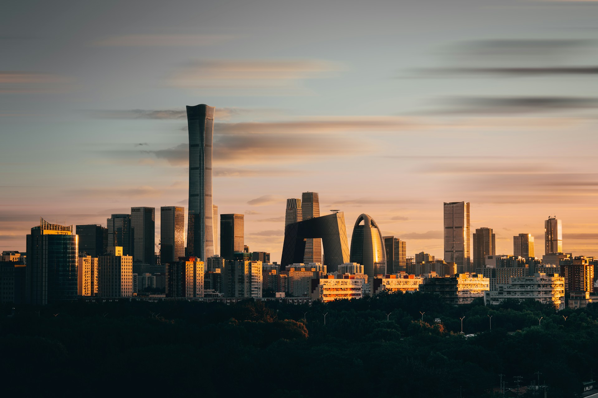 Beijing City Skyline