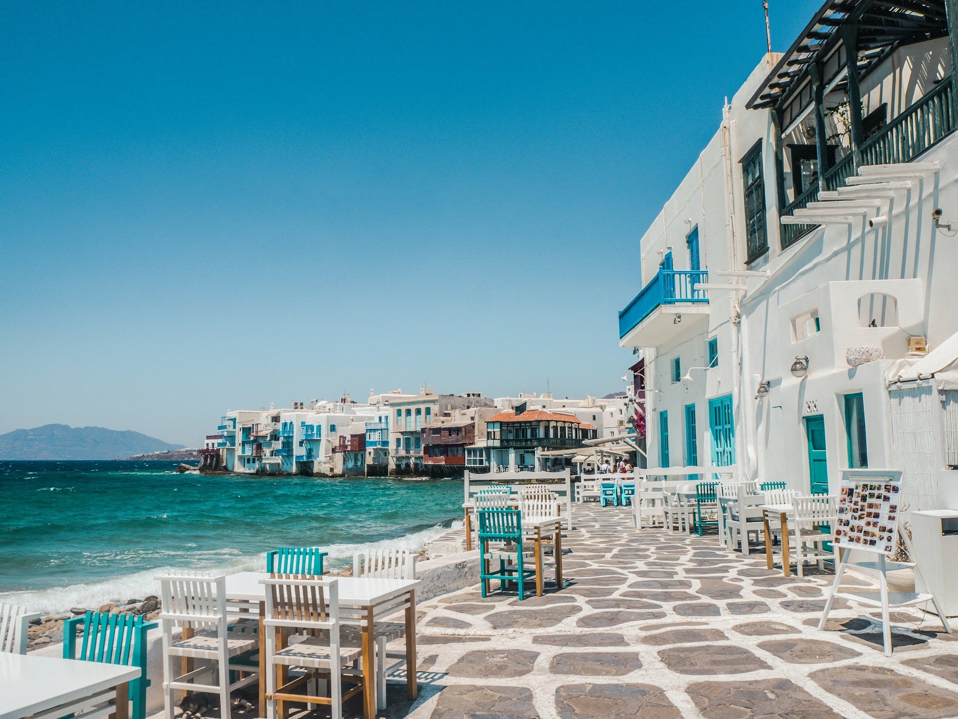 Terrasse am Meer