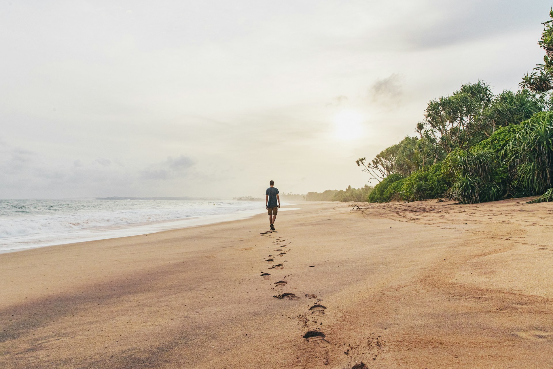 Strand in Tangalle, Sri Lanka