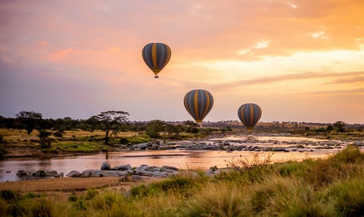 Serengeti Heissluftballons