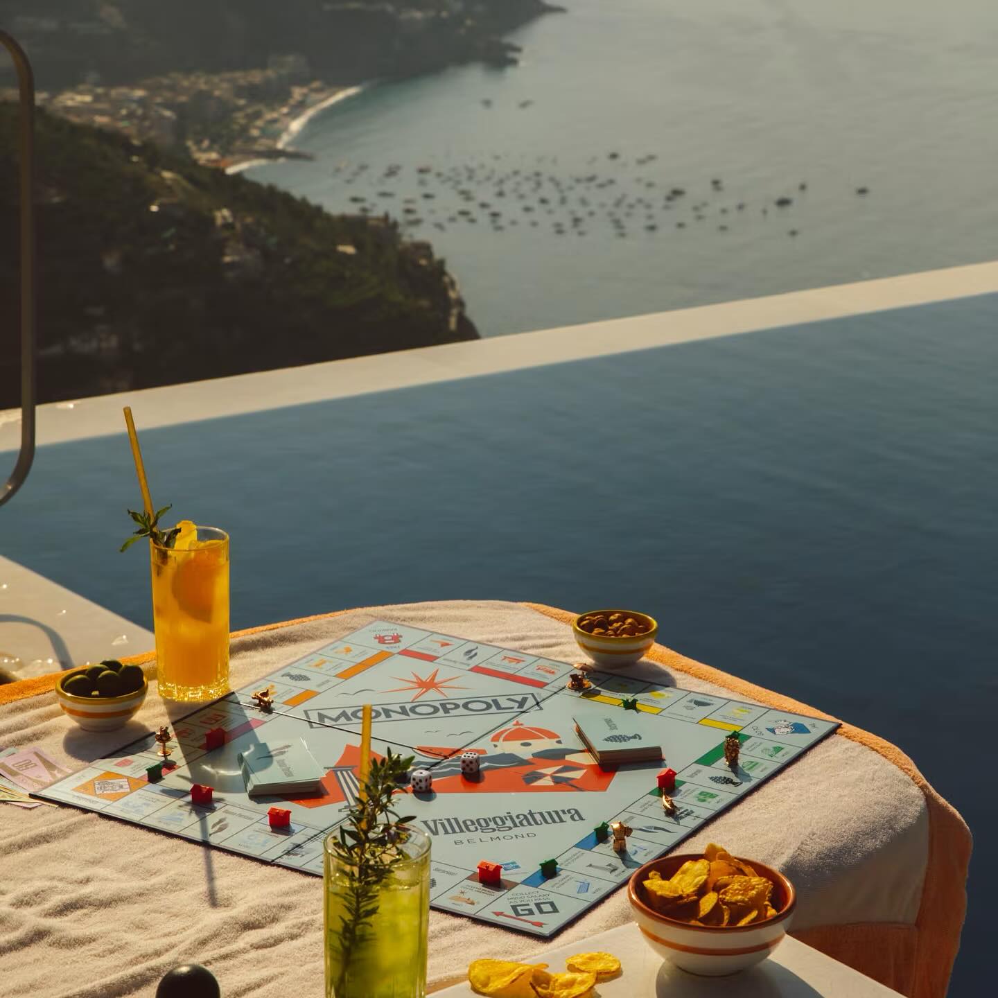 High above the coastline, where Ravello kisses the sky, B...